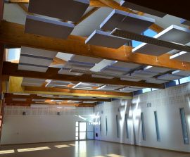 Capteur Absorber Equilibre - Capteur Absorber Equilibre posé au plafond par suspension