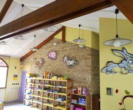 Baffles absorber Ludique - Baffle Absorber Ludique picture posée au mur par collage