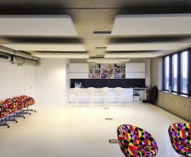 Capteur Absorber Equilibre - Capteur Absorber Equilibre posé au plafond par suspension