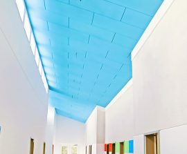 Absorber Mineral - Absorber Mineral color posé au plafond par collage