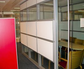 Acoustic Panel 2V Blue Equilibre - Acoustic Panel 2V classic posé au mur par collage