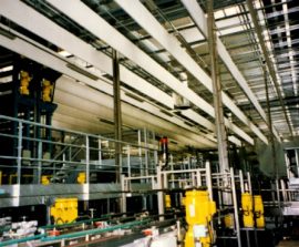 Baffles absorber Plano - Baffle Absorber Plano posée au plafond par suspension