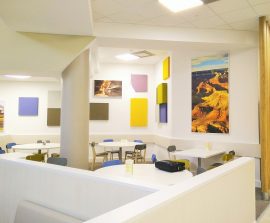 Tableaux acoustiques - Tableau acoustique picture posé au mur par collage