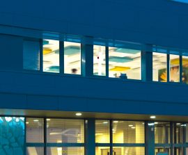 Capteur Absorber Equilibre Design - Capteur Absorber Equilibre design color posé au plafond par suspension