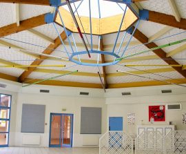 Ambiance Relief - Ambiance relief posé au plafond par collage