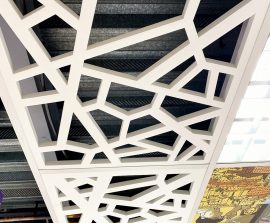 Absorber Blue Equilibre - Faux plafond acoustique en absorber polar classic suspendu