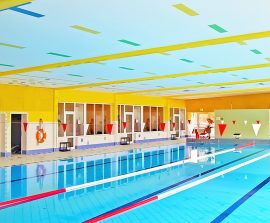 Absorber Mineral - Absorber Mineral color posé au mur par collage