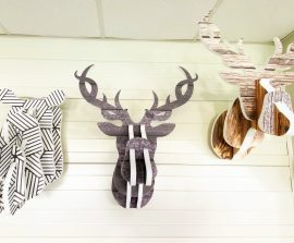 Colonne & trophée acoustiques - Trophée acoustique picture en forme de tête d'éléphant