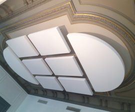 Capteur Absorber Equilibre Design - Capteur Absorber Equilibre design posé au plafond par suspension