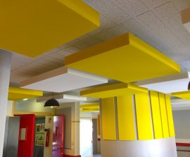 Capteur Absorber Equilibre - Capteur Absorber Equilibre color posé au plafond par suspension