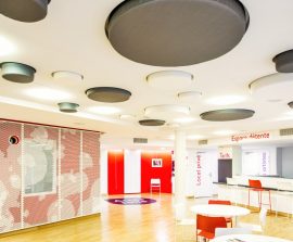 Customisation acoustique - Faux plafond acoustique et customisation acoustique en acoustic panel 2v color