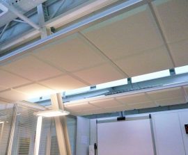 Absorber ambient plano - Faux plafond acoustique en absorber ampbient plano classic suspendu