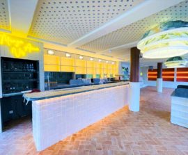 Capteur Acoustic Panel 2V Blue Equilibre Design - Capteur Acoustic Panel 2V design color posé au plafond par suspension