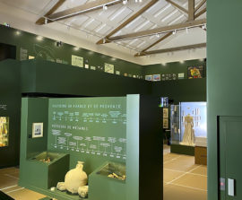 Absorber Blue Equilibre - Absorber Blue Equilibre classic posé au plafond sous rampant par collage 