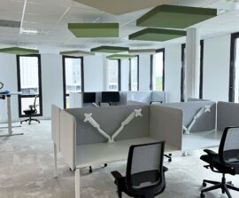 Capteur Absorber Equilibre - Capteur Absorber Equilibre color posé au plafond par suspension